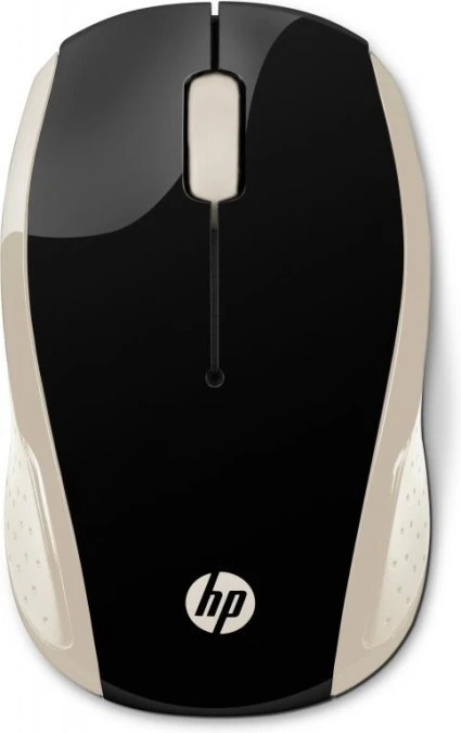 HP Wireless Mouse HP200 czarno‑złota 2HU83AA