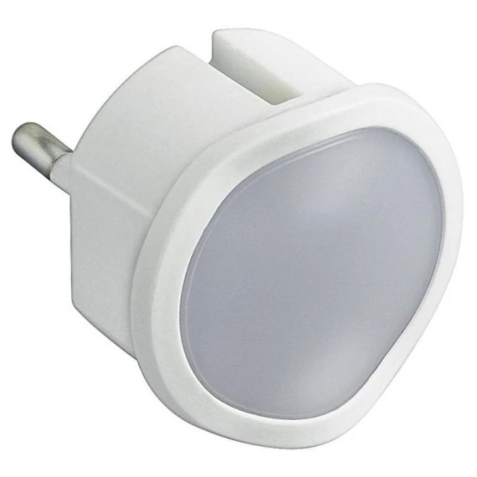 HELMO Lampka wtyczkowa LED z regulacją i funkcją latarki biała 050678