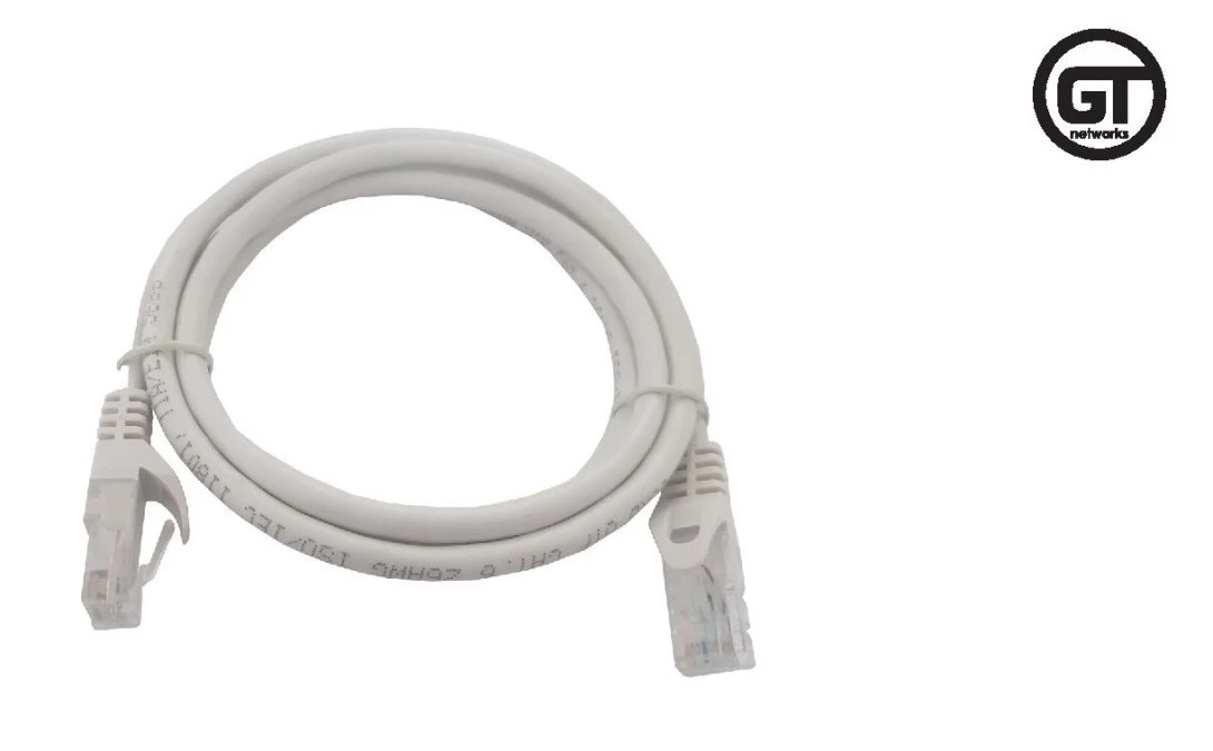 GT Networks Kabel krosowy (Patch cord) kat.6 U/UTP 2,0m PVC szary