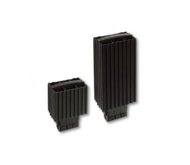 Grzałka do szaf i obudów o mocy 150W napięcie zasilania 250VAC 70x50x200mm montaż na szynie DIN IP20 1‑25DTZG
