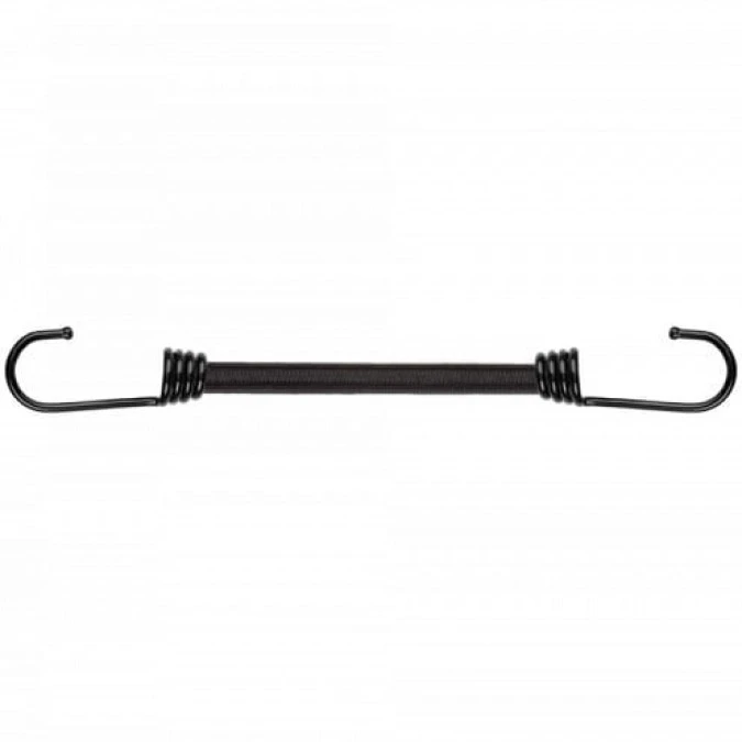 Guma elastyczna 0,8x120cm hak stal black BUNGEE CORD HOOK BCH1‑08120BC‑E BRADAS