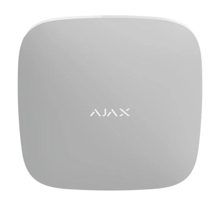 Hub 2 Plus, centrala alarmowa (2xSIM 2G/3G/4G, Ethernet, WiFi), fotograficzna weryfikacja alarmów, kolor biały, AJAX
