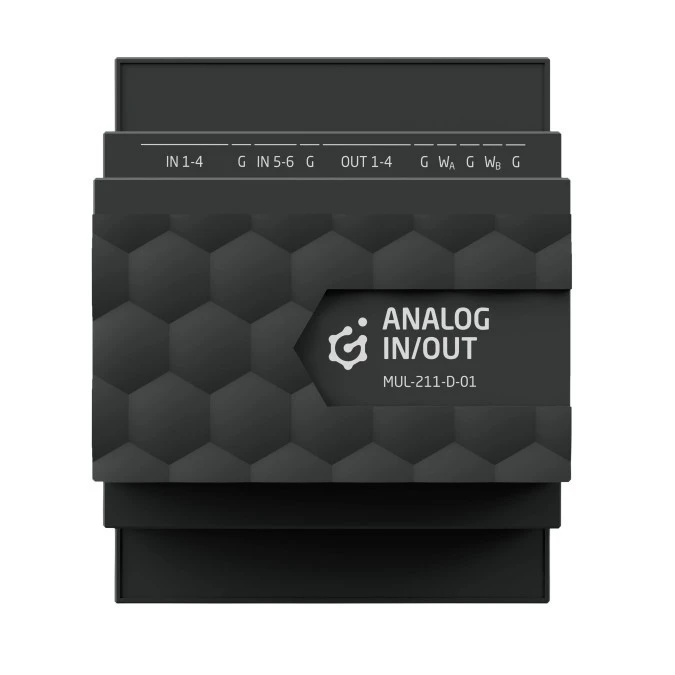 GRENTON ANALOG IN/OUT,DIN,TF‑Bus,1‑wire
