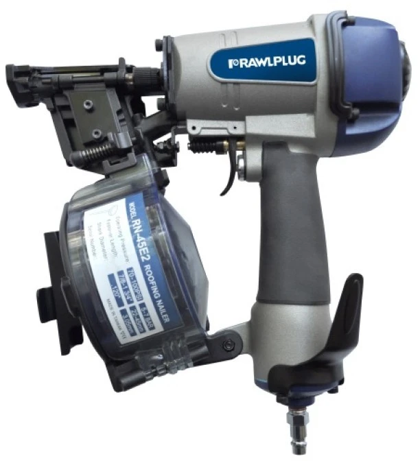 Gwoździarka papowa, pneumatyczna, bębnowa, zakres gwoździ 22‑45 mm R‑RAWL‑PRN‑45