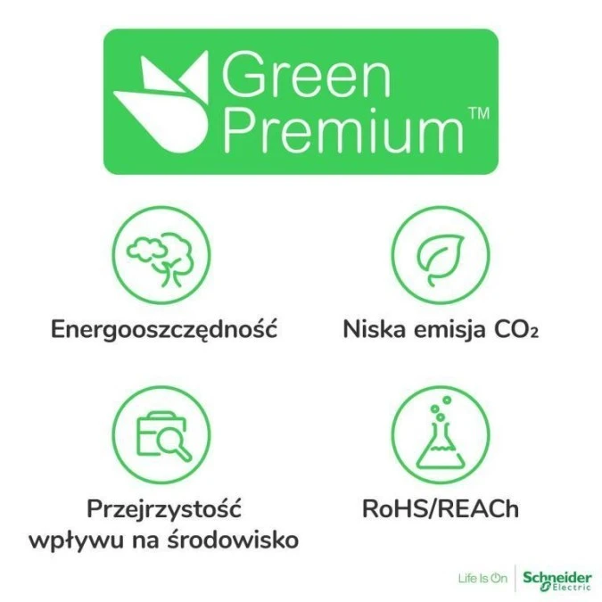 Harmony XB5 Przycisk podświetlany płaski plastik. czerwony fi30 zintegrowana dioda LED 230…240 V AC 1Z + 1R XB5FW34M5