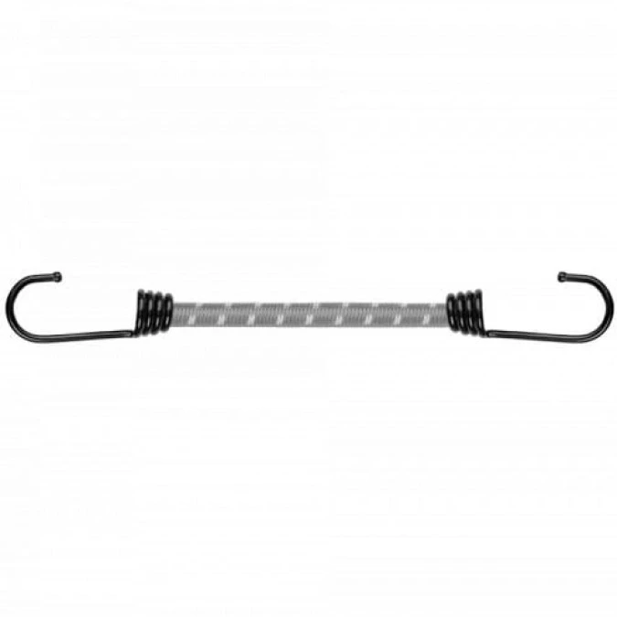 Guma elastyczna z hakiem metalowym BUNGEE CORD HOOK 40cm BCH1‑08040GY‑E BRADAS
