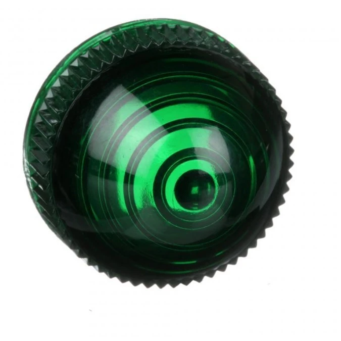 Harmony 9001K Plastikowa nasadka soczewki kopułowej, zielona, 30mm