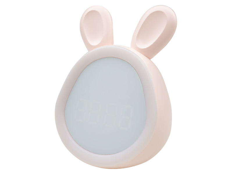 Lampka-budzik Mary's Zajączek LED różowa 510436