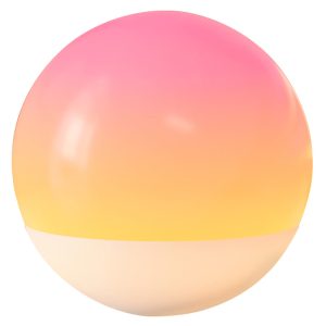 Lampka dziecięca Candy LED z tworzywa sztucznego biała 205239 Lampka dziecięca Candy LED z tworzywa sztucznego biała 205239