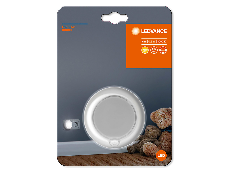 Lampka dziecięca Lunetta LED biała 54403