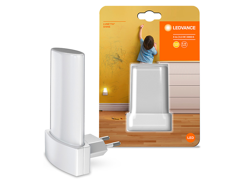 Lampka dziecięca Lunetta LED biała 54406