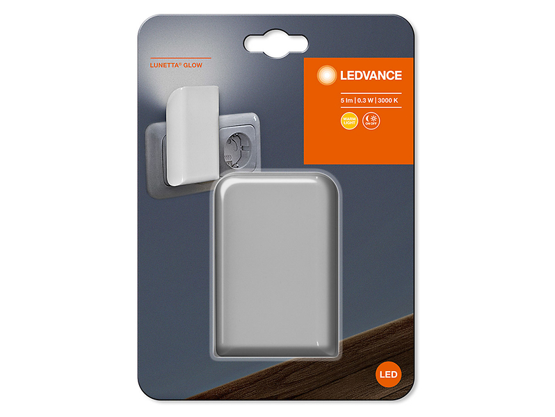 Lampka dziecięca Lunetta LED biała 54408