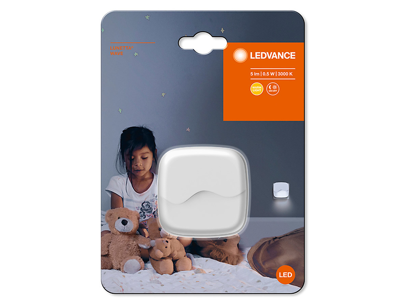 Lampka dziecięca Lunetta LED biała 54399