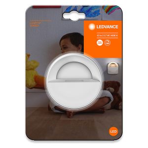 Lampka dziecięca Lunetta LED z czujnikiem dnia i nocy biała 54404 Lampka dziecięca Lunetta LED z czujnikiem dnia i nocy biała 54404