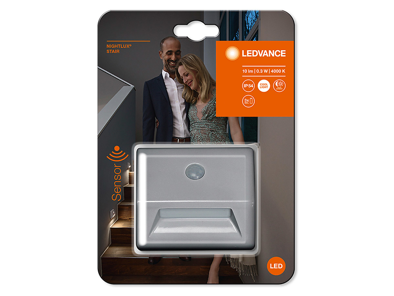 Lampka dziecięca Nightlux LED z czujnkiem dnia i nocy biała 54413