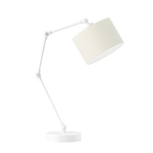 Lampka na biurko regulowana ASMARA Biały – Ecru 872284 Lampka na biurko regulowana ASMARA Biały – Ecru 872284