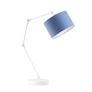Lampka na biurko z regulacją ASMARA Biały – Niebieski 872305 Lampka na biurko z regulacją ASMARA Biały – Niebieski 872305
