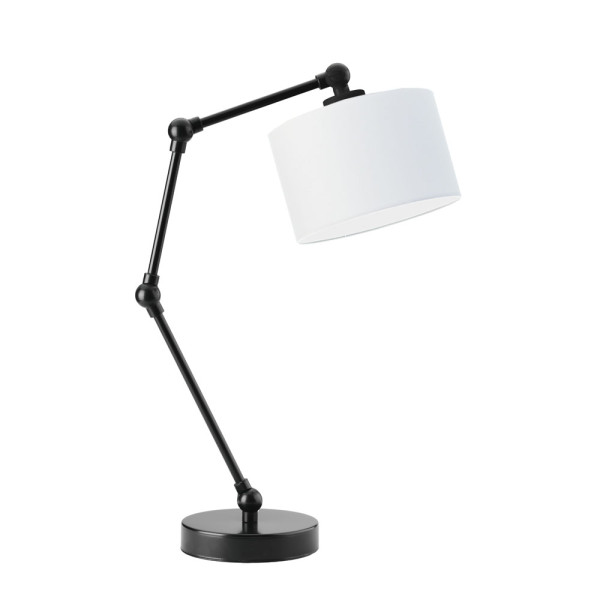 Lampka na biurko z regulacją ASMARA Czarny - Biały 872330