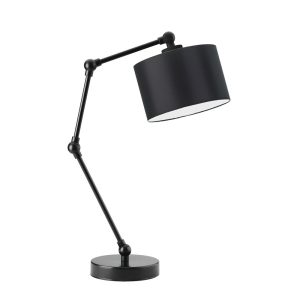 Lampka na biurko z regulacją ASMARA Czarny – Czarny 872318 Lampka na biurko z regulacją ASMARA Czarny – Czarny 872318