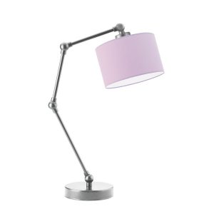 Lampka na biurko z regulacją ASMARA Srebrny – Jasny Fioletowy 872300 Lampka na biurko z regulacją ASMARA Srebrny – Jasny Fioletowy 872300