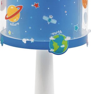Lampka nocna dziecięca Planety E14 niebieska 1055065 Lampka nocna dziecięca Planety E14 niebieska 1055065
