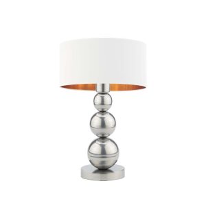 Lampka nocna HONOLULU GOLD dekoracyjna lampa stołowa czarna złota 959708