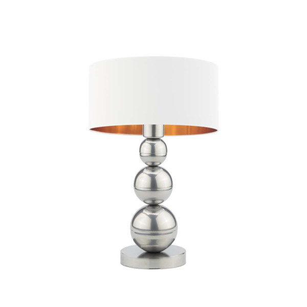 Lampka nocna HONOLULU GOLD dekoracyjna lampa stołowa czarna złota 959708