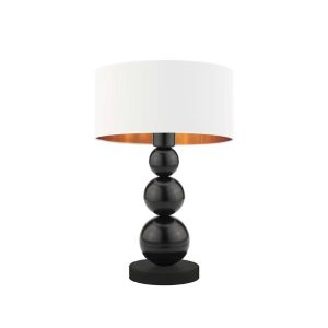 Lampka nocna HONOLULU GOLD lampa stołowa nowoczesna czarna 959716