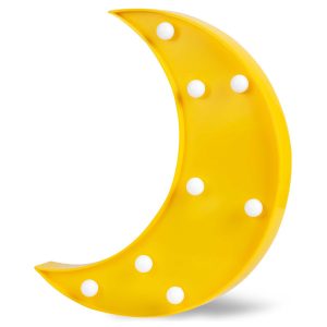 Lampka nocna LED Nukido dla dzieci dekoracyjna ścienna księżyc 740920 795649 Lampka nocna LED Nukido dla dzieci dekoracyjna ścienna księżyc 740920 795649