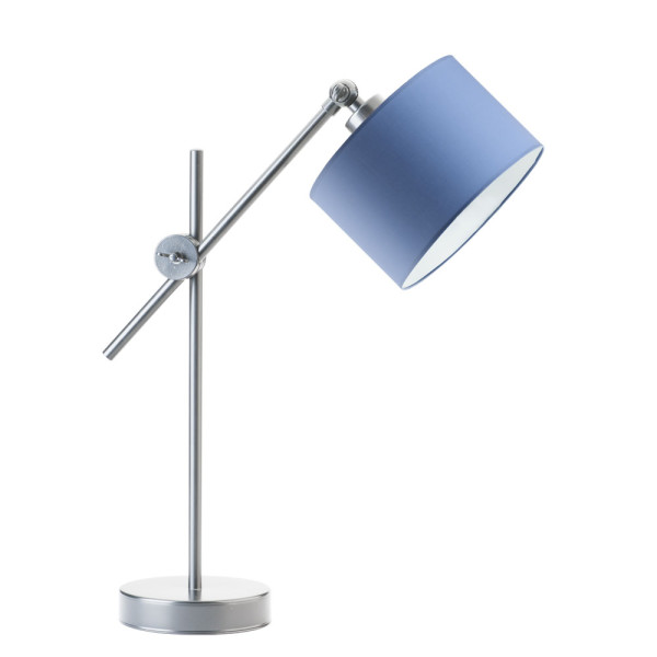 Lampka nocna MALI do czytania regulowana – Srebrny/ Niebieski 916473