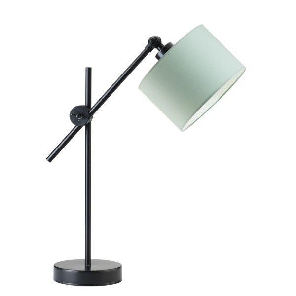 Lampka nocna MALI regulowana do pokoju dziecka – Czarny/ Miętowy 900281