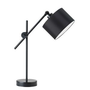 Lampka nocna MALI regulowana do salonu – Czarny/ Czarny 900278 Lampka nocna MALI regulowana do salonu – Czarny/ Czarny 900278