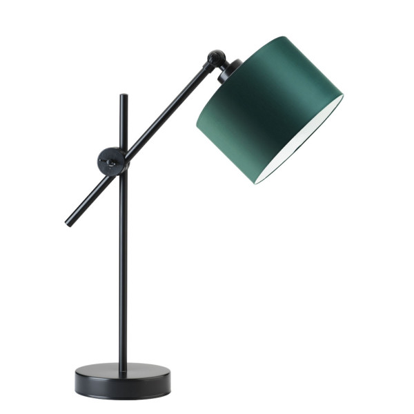 Lampka nocna MALI regulowana do wnętrz – Czarny/ Zieleń Butelkowa 900260