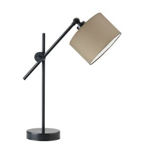 Lampka nocna MALI regulowana na stolik – Czarny/ Beżowy 900268 Lampka nocna MALI regulowana na stolik – Czarny/ Beżowy 900268