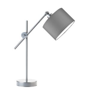 Lampka nocna MALI regulowana na stolik – Srebrny/ Szary Stalowy 900248 Lampka nocna MALI regulowana na stolik – Srebrny/ Szary Stalowy 900248