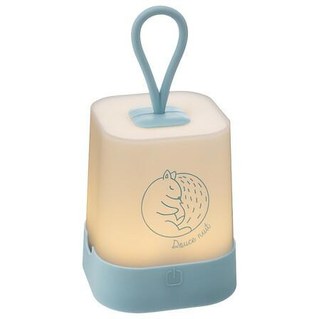 LAMPKA NOCNA Veilleuse dziecięca USB niebieska MOBILNA 516600