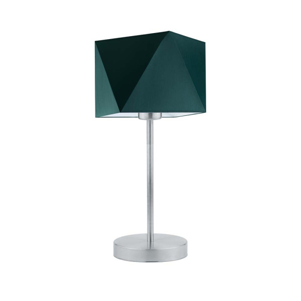 Lampka nocna WUHU industrial Srebrny/ Zieleń Butelkowa 939645