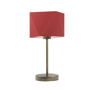 Lampka nocna WUHU loft Stare Złoto/ Czerwony 939715 Lampka nocna WUHU loft Stare Złoto/ Czerwony 939715