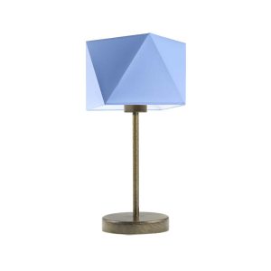 Lampka nocna WUHU loft Stare Złoto/ Niebieski 939720 Lampka nocna WUHU loft Stare Złoto/ Niebieski 939720