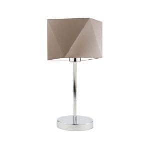 Lampka nocna WUHU metal Chrom/ Beżowy 939652 Lampka nocna WUHU metal Chrom/ Beżowy 939652