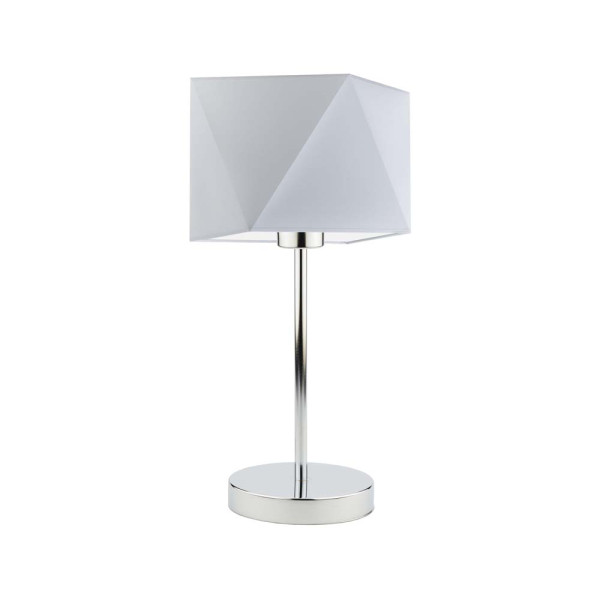 Lampka nocna WUHU metal Chrom/ Jasny Szary 939736