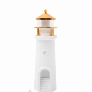 Lampka nocna z projektorem księżyc SHP LIGHTHOUSE biało-złota 966617 Lampka nocna z projektorem księżyc SHP LIGHTHOUSE biało-złota 966617