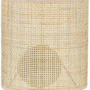 Lampka ścienna 22 cm naturalna rattanowa 60278 Lampka ścienna 22 cm naturalna rattanowa 60278