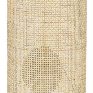 Lampka ścienna 25 cm naturalna rattanowa 60310 Lampka ścienna 25 cm naturalna rattanowa 60310