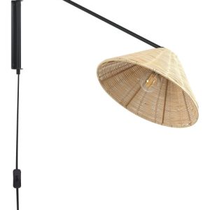 Lampka ścienna 33 cm naturalna rattanowa 162320 Lampka ścienna 33 cm naturalna rattanowa 162320