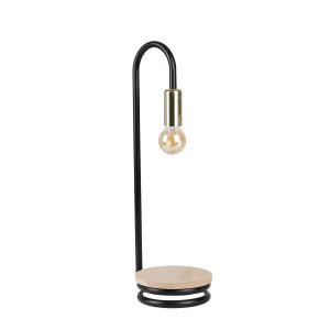 Lampka STOŁOWA abi czarno złoty 1x40w e14 794572 Lampka STOŁOWA abi czarno złoty 1x40w e14 794572
