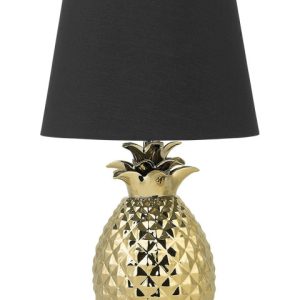 Lampka stołowa ananas 52 cm złota 60890 Lampka stołowa ananas 52 cm złota 60890