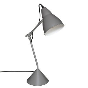 LAMPKA STOŁOWA Aude szara z metalu i tworzywa REGULOWANA 438615 LAMPKA STOŁOWA Aude szara z metalu i tworzywa REGULOWANA 438615