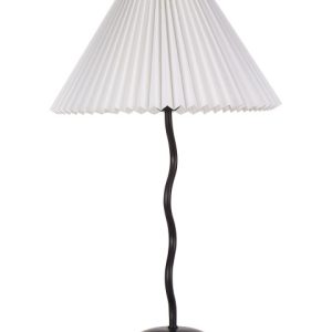 Lampka stołowa nocna metalowa czarna 188168 Lampka stołowa nocna metalowa czarna 188168