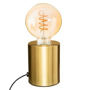 Lampka stołowa Saba złota lampka nocna biurkowa 11 cm 410422